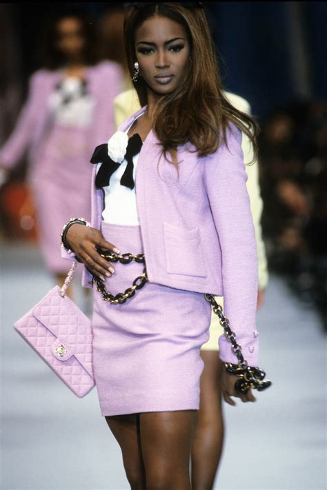 chanel 90s runway for sale|90s supermodels in chanel.